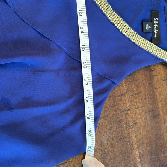 SL Fashion Evening Dress Size 14 - Picture 5 of 6